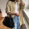泡泡感壓紋罩衫