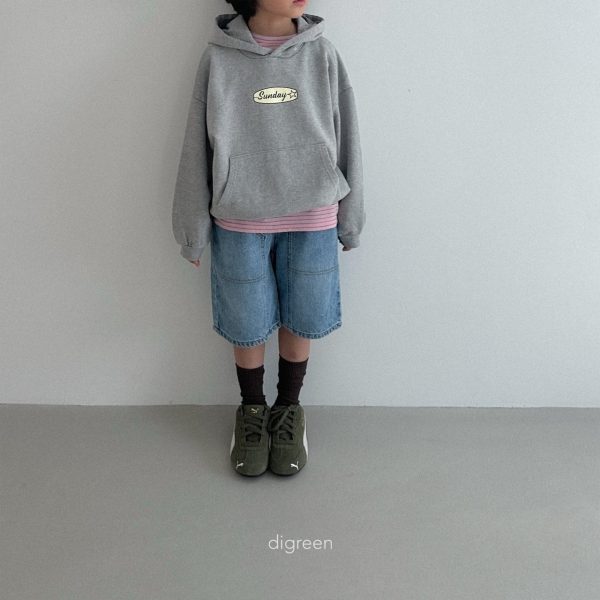 Digreen 素色坑條中筒襪 白綠咖組