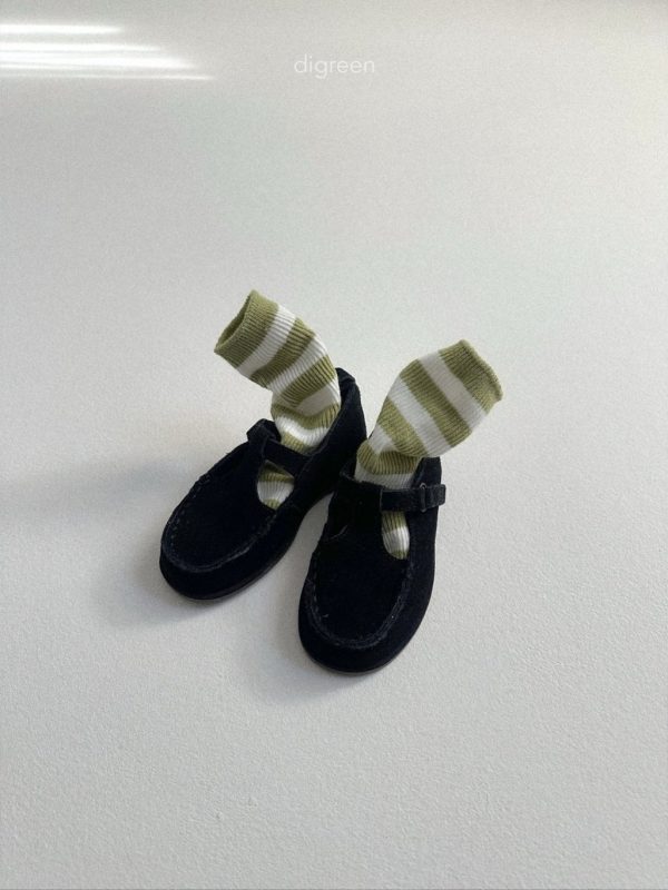 Digreen條紋襪