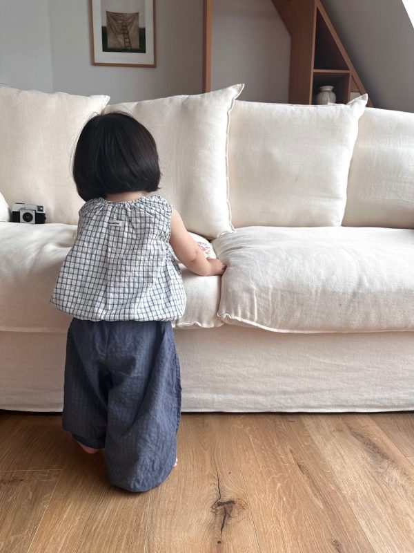 (團購）素色棉麻混紡防蚊褲